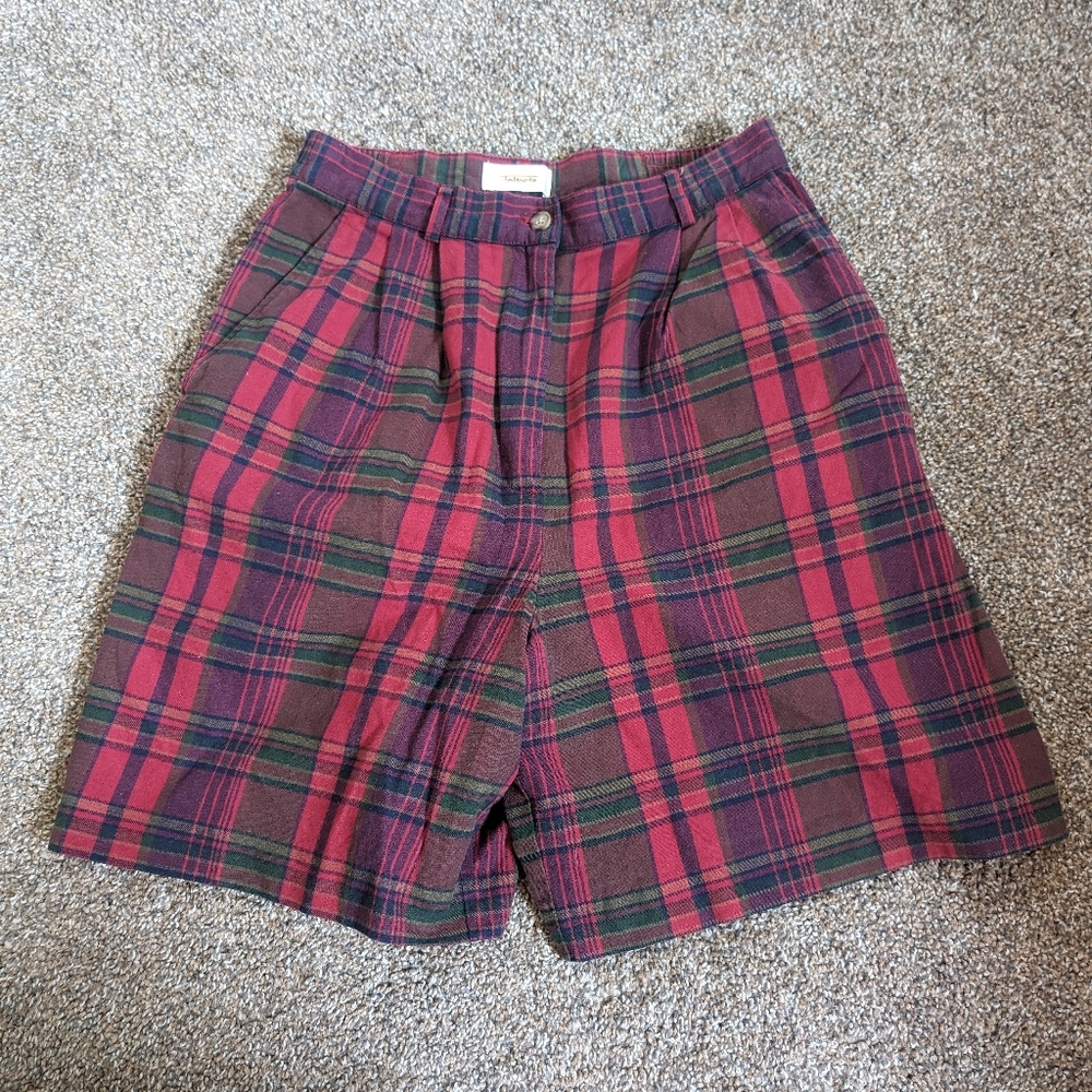 Talbots Plaid Shorts